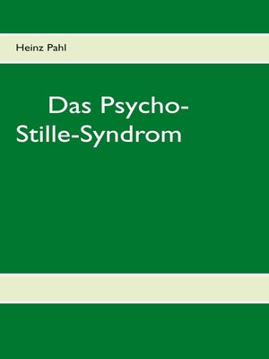 cover image of Das Psycho-Stille-Syndrom